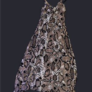 Ambrielle Animal Print Dress